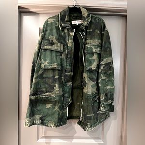 Free People Camo Jacket